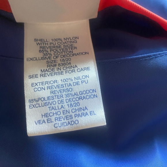 Chicago Cube Reversible Sweatshirt Jacket Size 18/20 - Picture 9 of 9